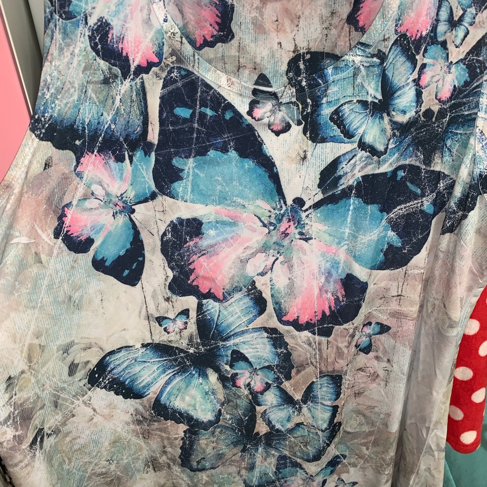 Beautiful butterfly blouse